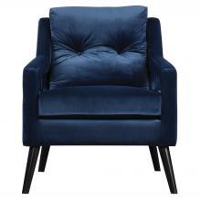  23318 - Uttermost O'brien Blue Velvet Armchair